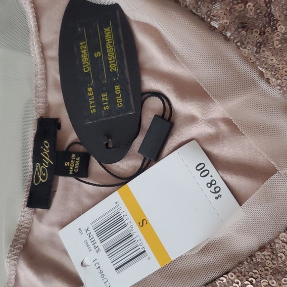 NWT Cupio sleeveless Sequence top - Picture 2 of 7